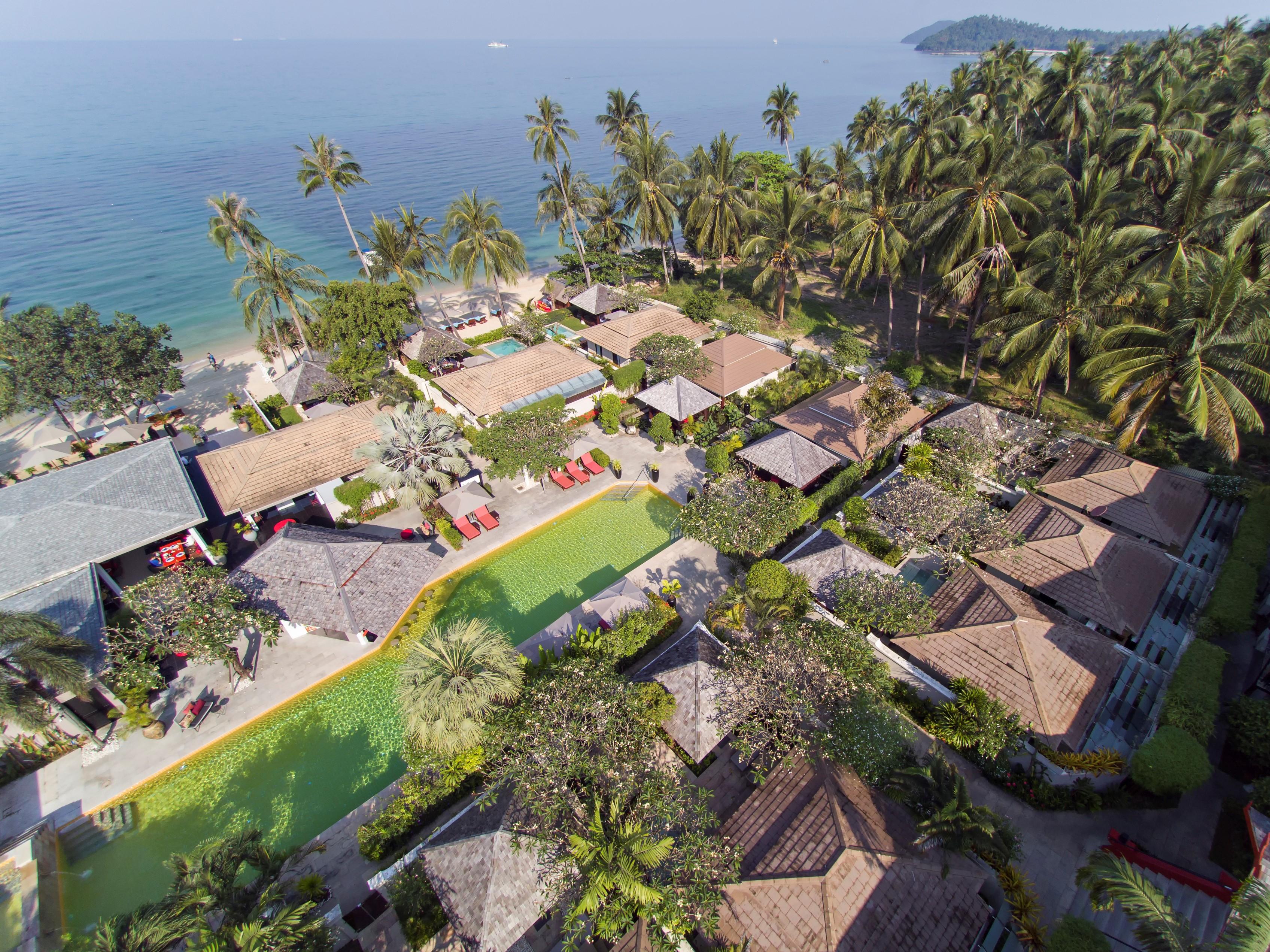 The Sunset Beach Resort & Spa, Taling Ngam, Ko Samui Bagian luar foto